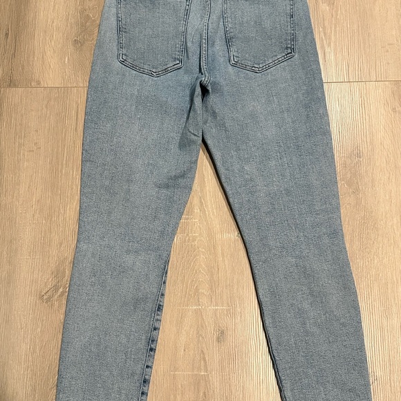 AGOLDE Pinch Waist High Rise Straight Jeans Size 29 Light Wash - Picture 9 of 10